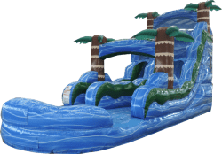 18' Blue Hurricane Single Lane (Wet Only)